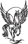 Pegasus Decal 26